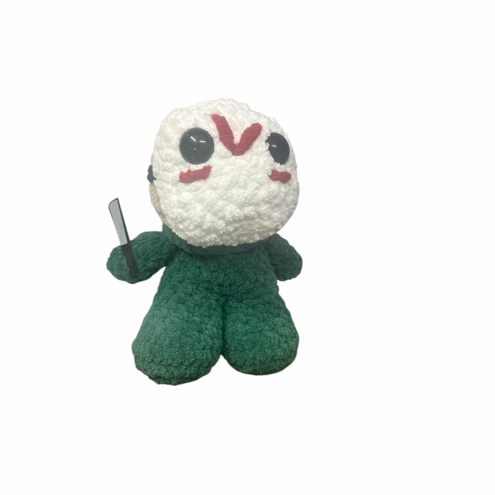 Mike plushie Halloween Cute Green and White Plush Toy